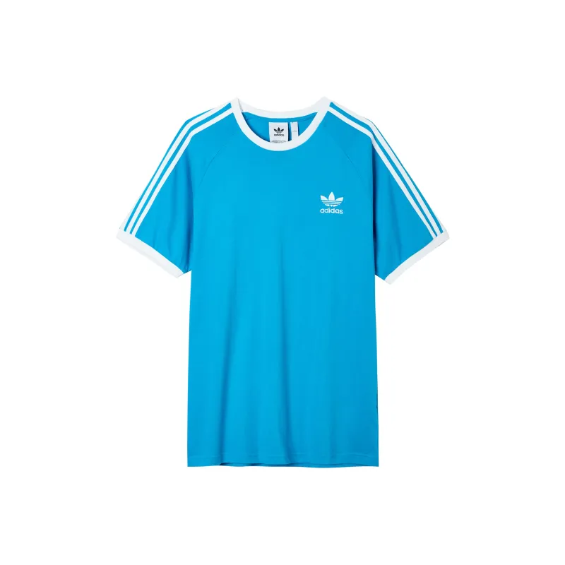 Adidas Originals 3 Stripes T Shirt Men's Blue-0