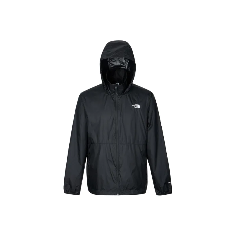 THE NORTH FACE Waterproof And Windproof Windbreaker Jacket Men's Black-4