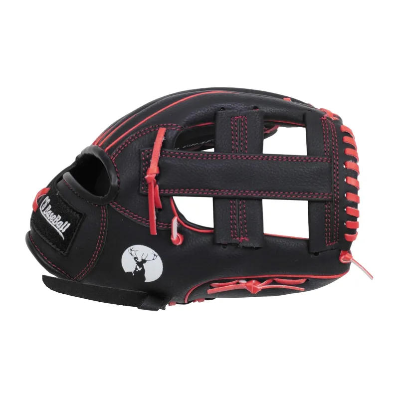 CAPTAIN STAG Baseball Gloves Pitcher Glove PVC Polyvinyl Chloride Unisex Black-1