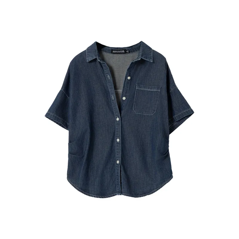 SOON FLOWER Summer Shirt Women's-0