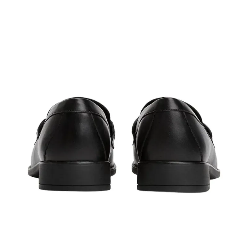 Tommy Hilfiger TH Monogram Loafers Women's Black-4