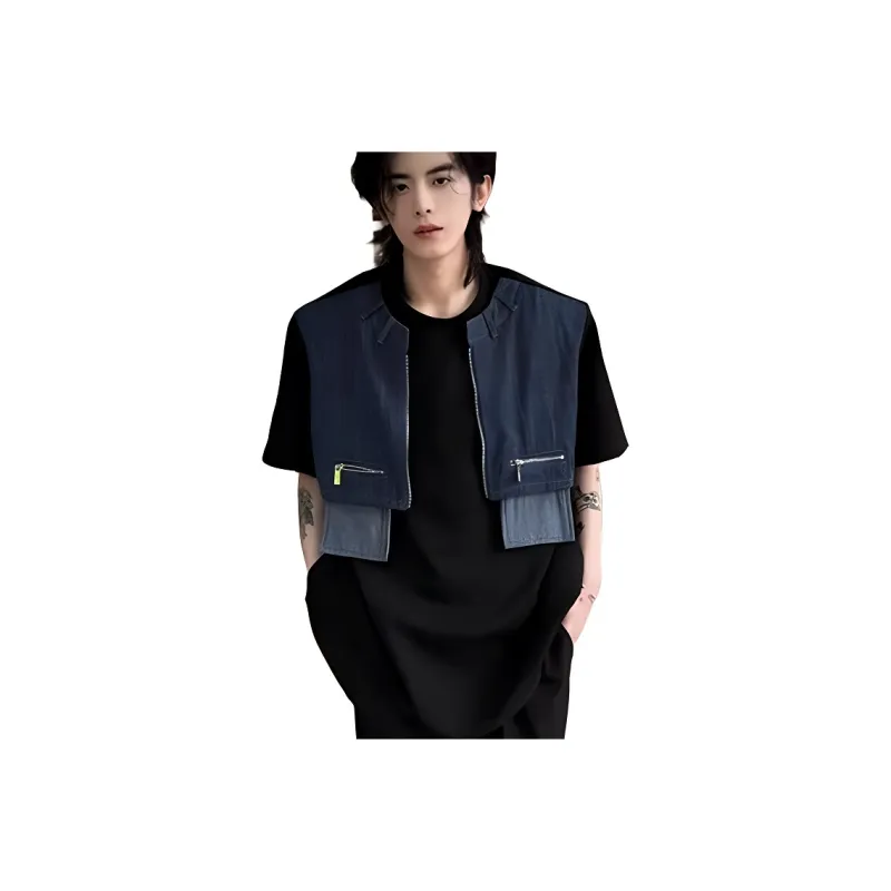 VIPGOOSE T Shirts Unisex Black-0