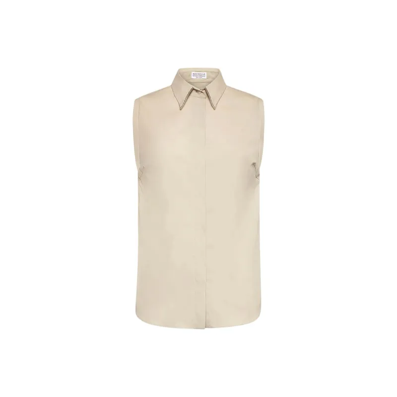 Brunello Cucinelli Shirt Women's Light Umber-0