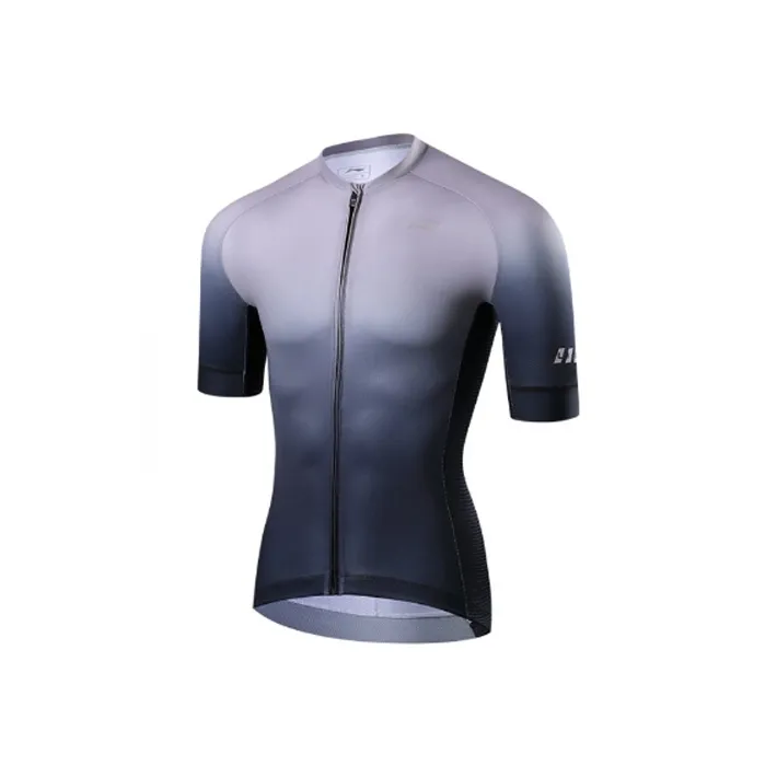 LiNing Cycling Clothing Men's Black Gray Gradient-0
