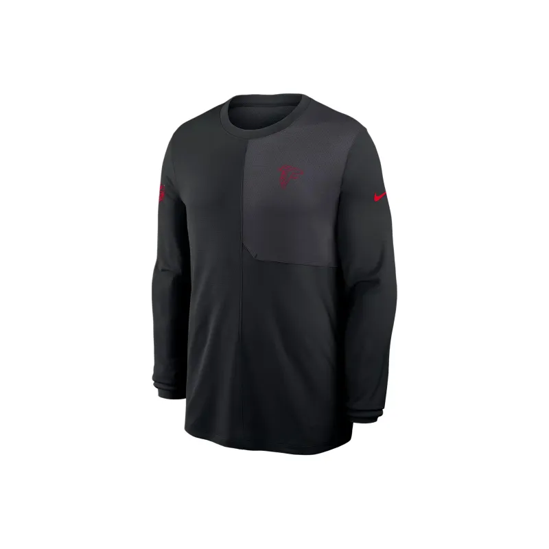 Nike San Francisco 49ers Sideline Coach Men's Nike Dri FIT Nfl Long Sleeve Top-0