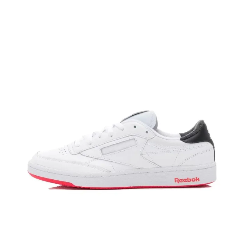 Reebok CLUB C 85 VINTAGE Abrasion Resistant Low Top Tennis Shoes Unisex White-0