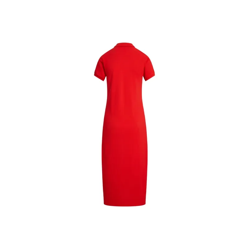 Polo Ralph Lauren Short Sleeved Dress Women's Red-1