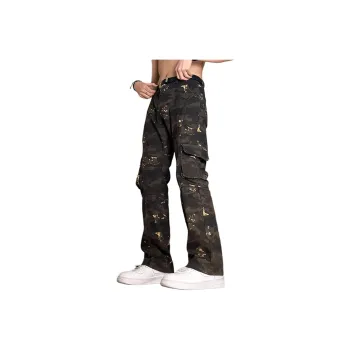 City Hipster Cargo Pants Unisex Camouflage