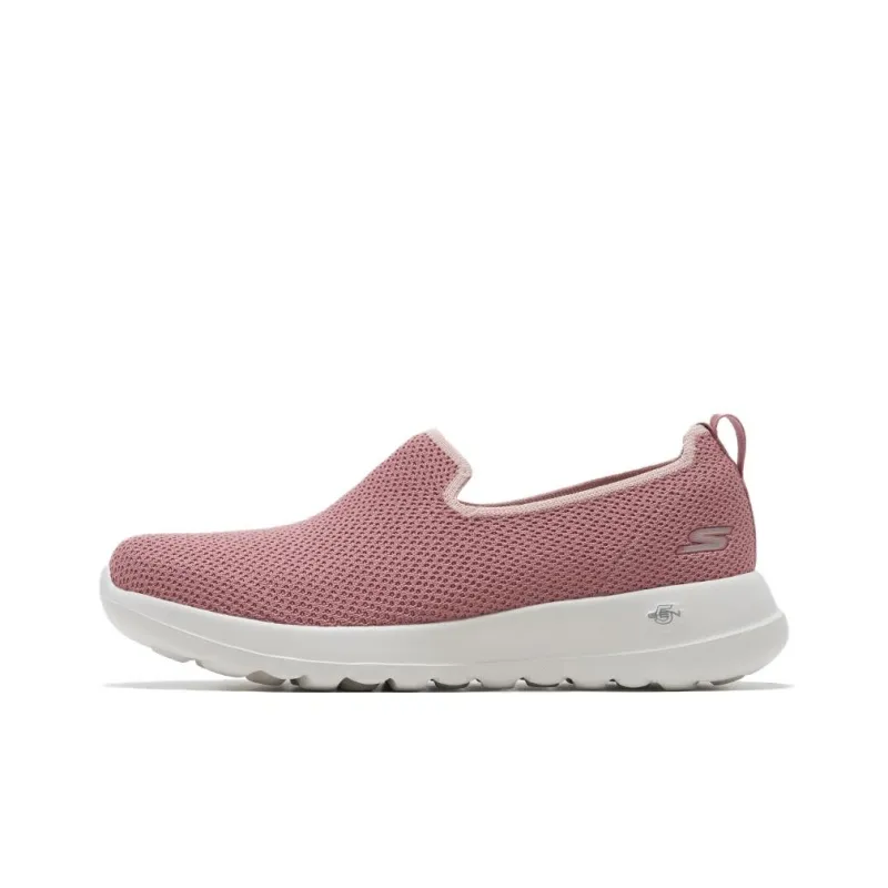Skechers GO WALK Joy Abrasion Resistant Breathable Low Top Casual Shoes Women's Pink-0