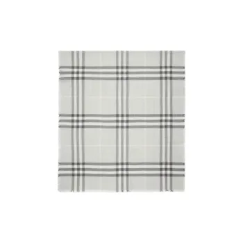 Burberry Wool Knit Scarves Women's Blue