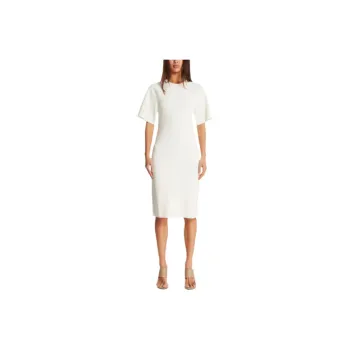 TOTEME Short Sleeved Dress Women's White