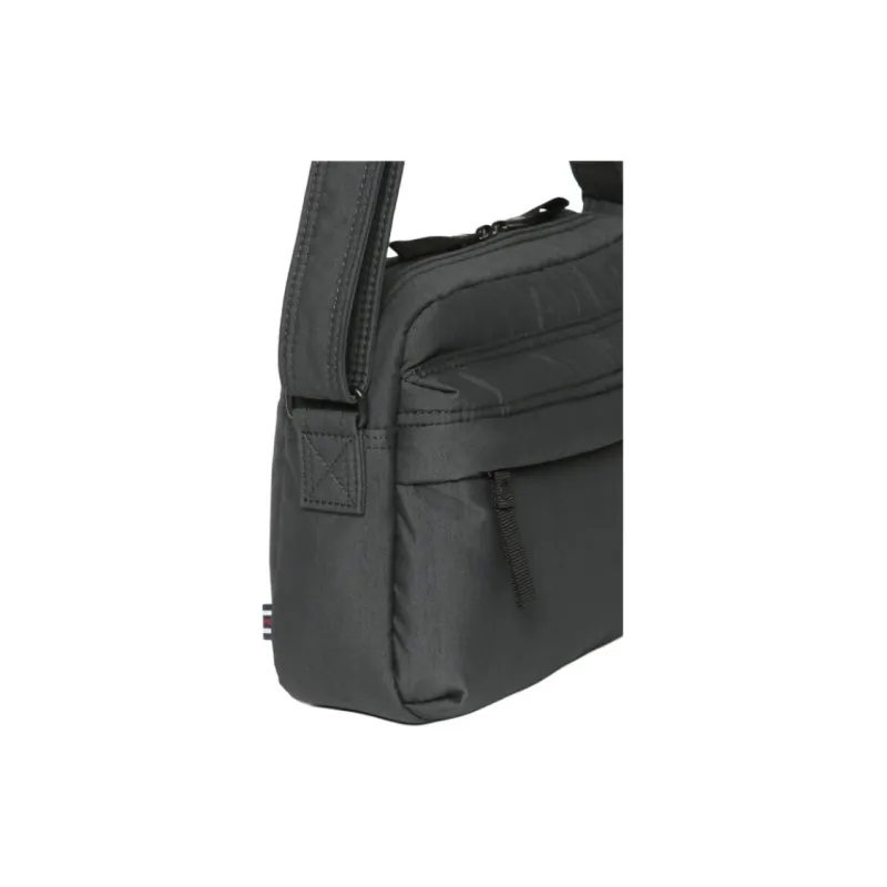 FILA Cotton Shoulder Bag, Crossbody Bag Trumpets Unisex Charcoal Gray-9