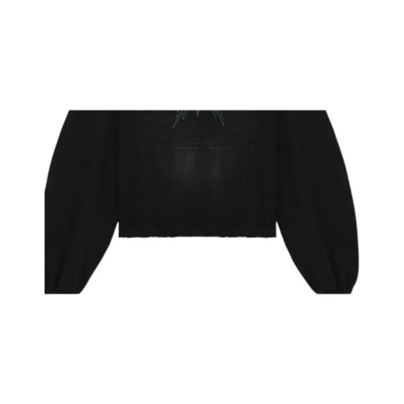 WE11DONE SS23 Sweatshirt Unisex Black-3