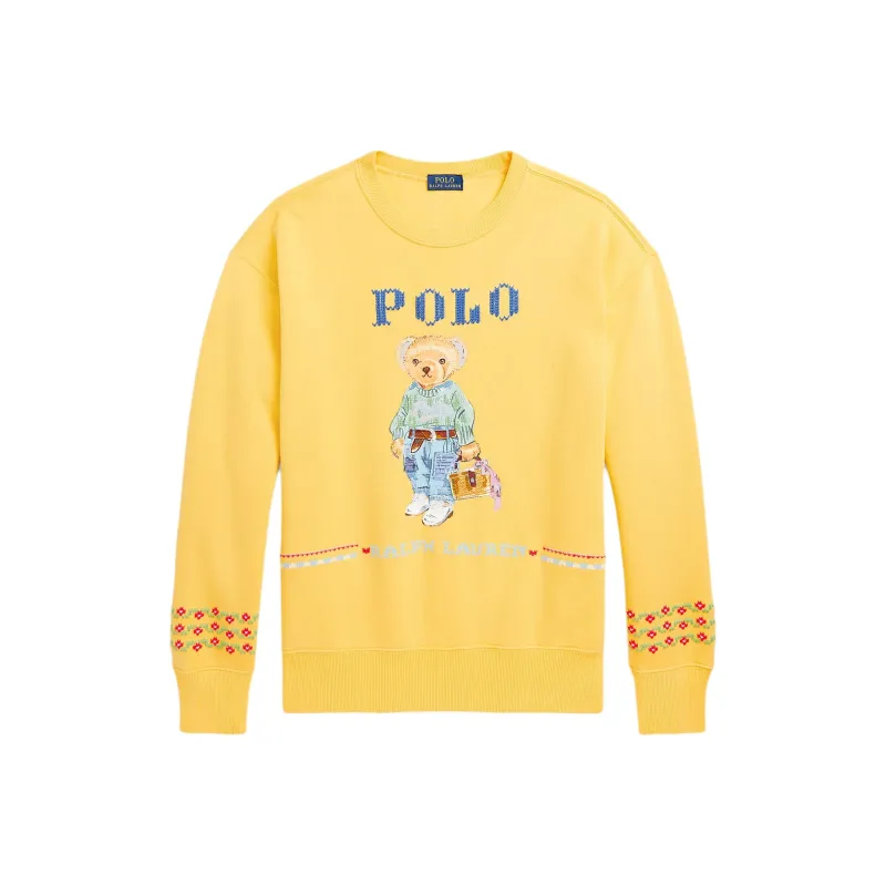 Polo Ralph Lauren Sweatshirt Women's Yellow-0