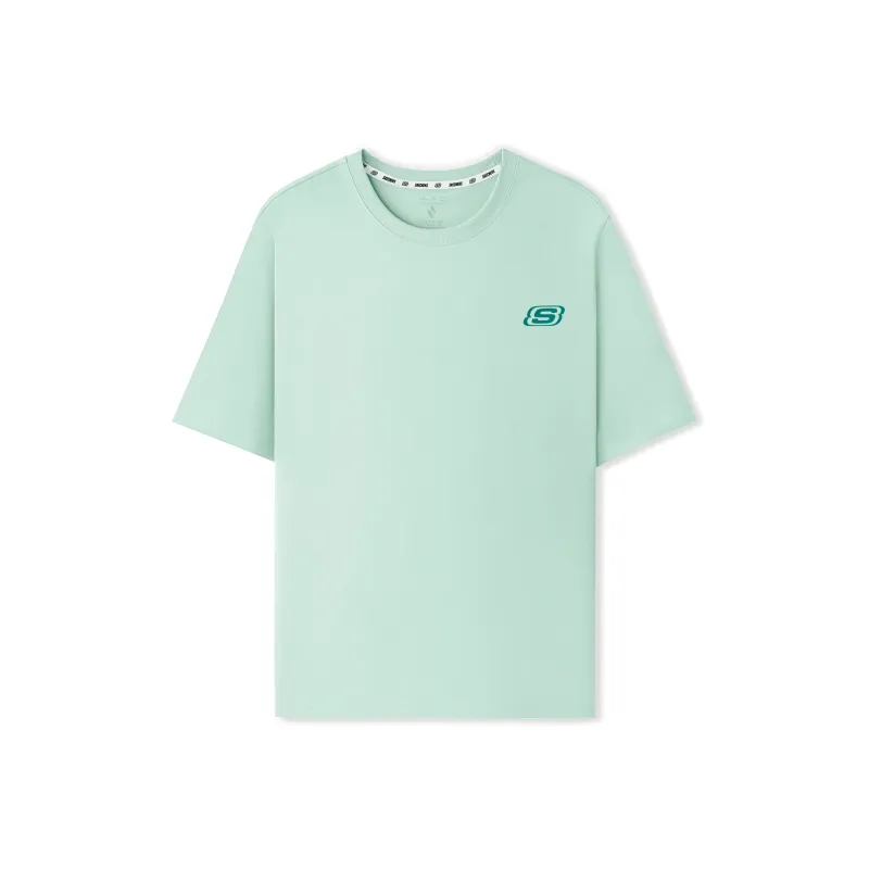 Skechers T Shirts Unisex Mint Green-1