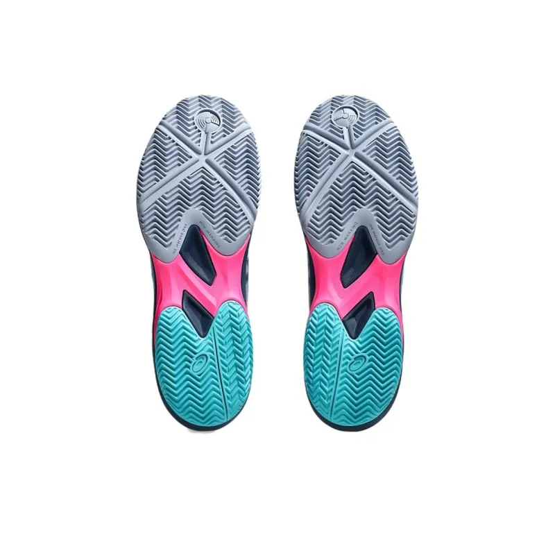 Asics Game Ff Padel Grey Blue Energy Aqua-5