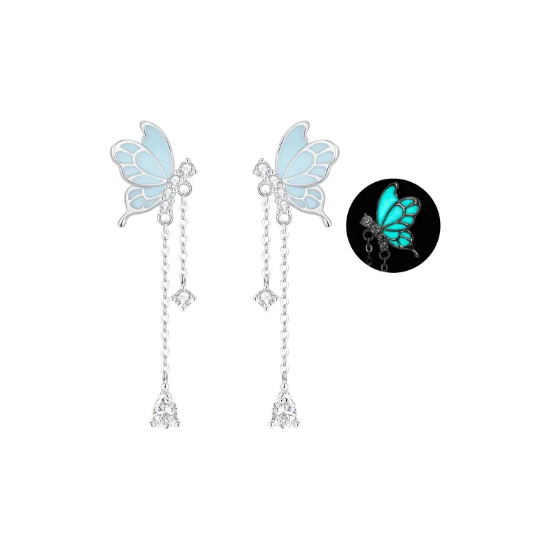 CAREBEARS S925 Silver Earrings Women's-0