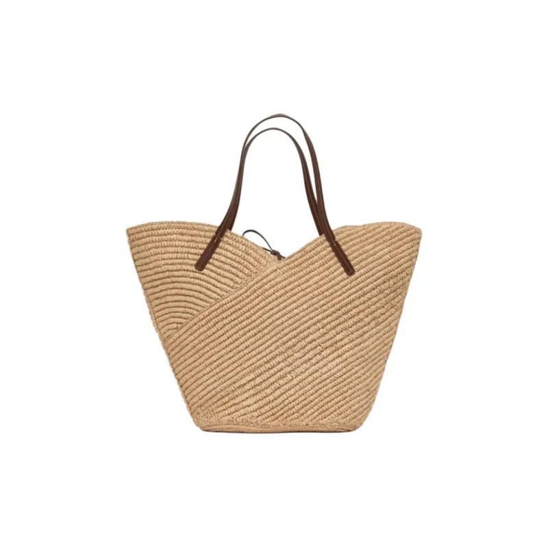 ARKET Paper Shoulder Bag Tubas Women's Beige-0