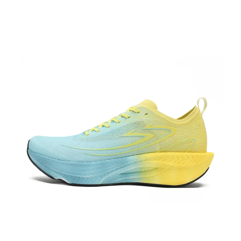 CIELMODE Cushioning Abrasion Resistant Breathable Low Top Running Shoes Unisex Supersonic Blue Yellow-0
