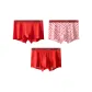 Solid Color Red+Fashion Red+Dragon Ascending Red[Prosperity Zodiac Year+7A Antibacterial Gusset]