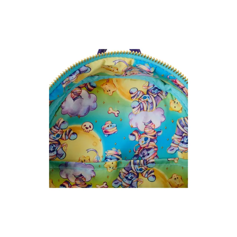Loungefly Artificial Leather Backpack Regular Women's Blue-4