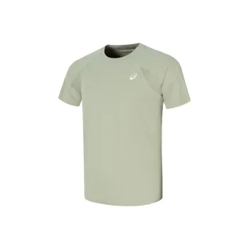 Asics T Shirts Men Gray Green