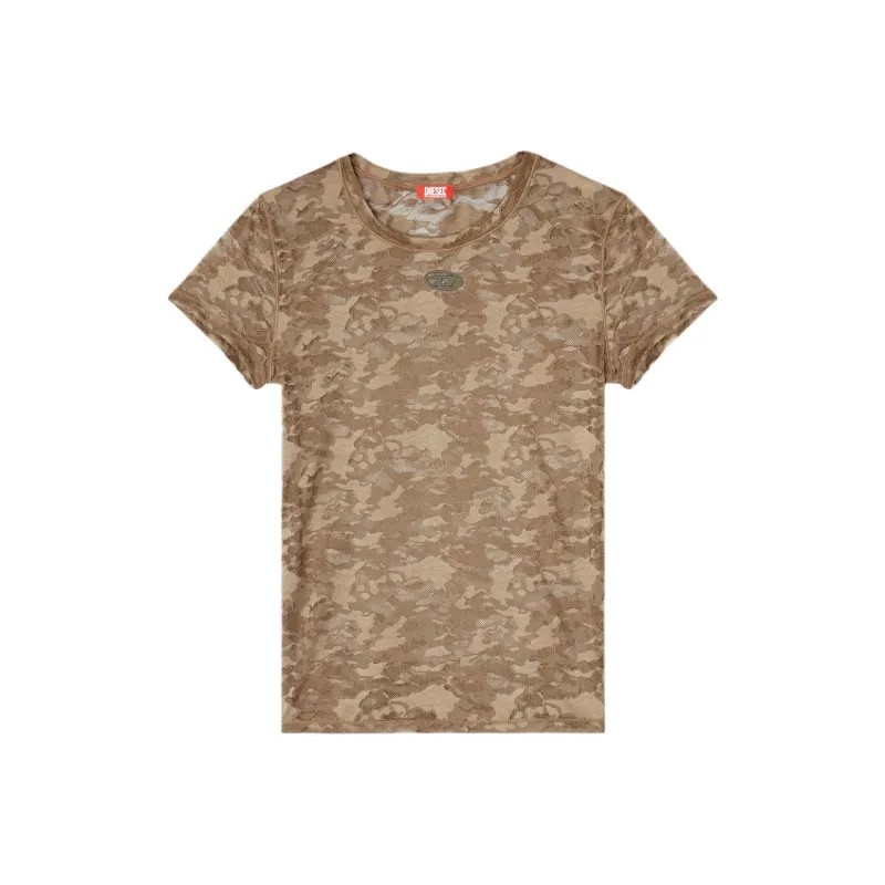 DIESEL T Shirts Women's Brown-0