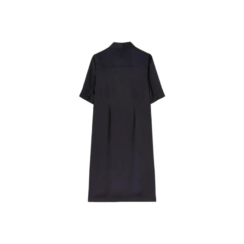 JIL SANDER Short Sleeved Dress Women's Black-1