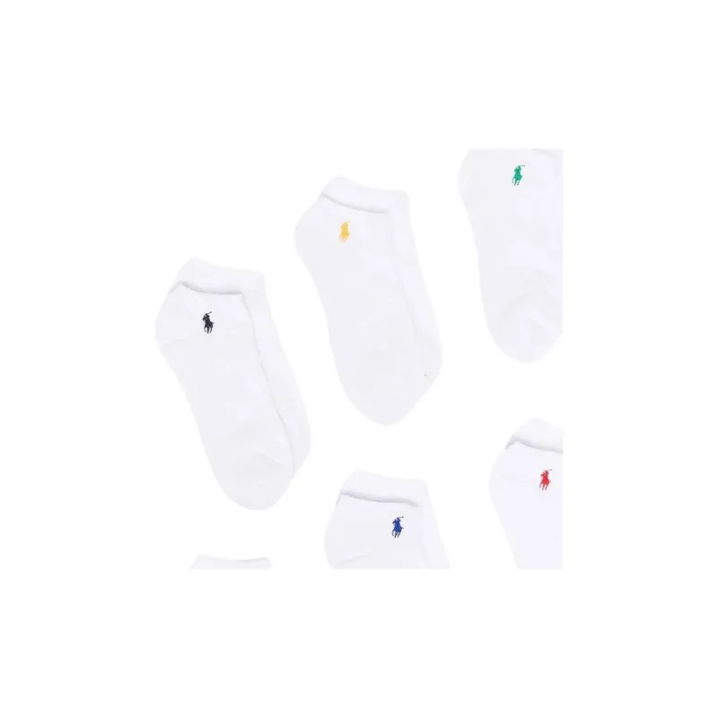 Polo Ralph Lauren SS22 Ankle Socks Men's 6 Pack White-4