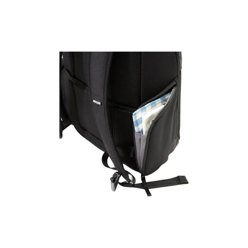 INCASE Recycled Polyester Backpack Unisex Black-8