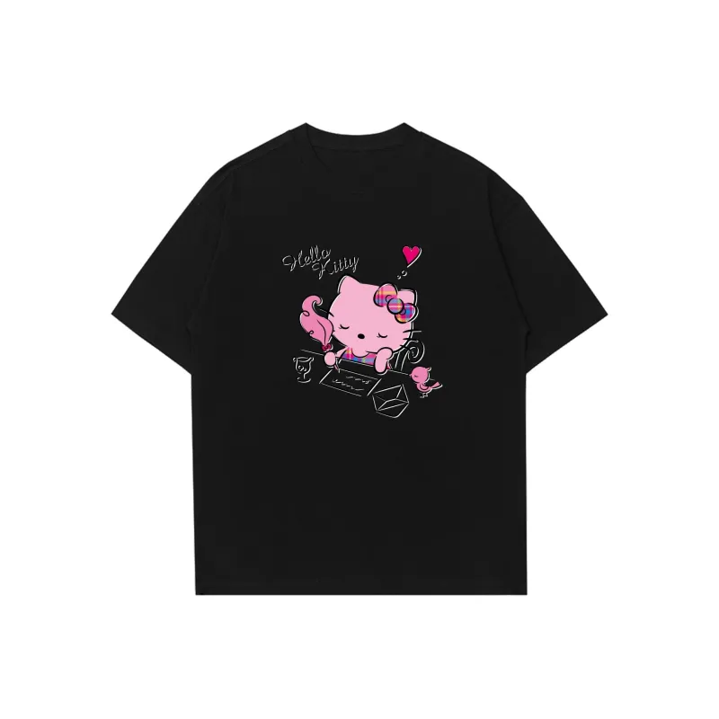 Sanrio x HelloKitty Hello Kitty 2025 Summer T Shirt Unisex-0