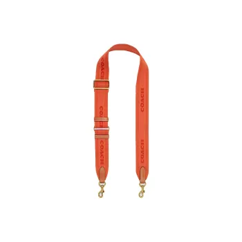 COACH Fabric With Calfskin Bag Accessory Women's Orange