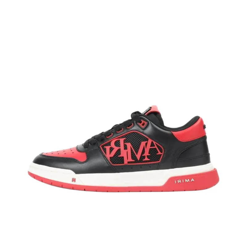AMIRI Low Top Skateboard Shoes Men's Black-0