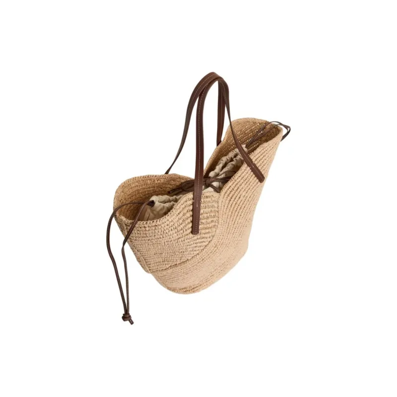 ARKET Paper Shoulder Bag Tubas Women's Beige-3