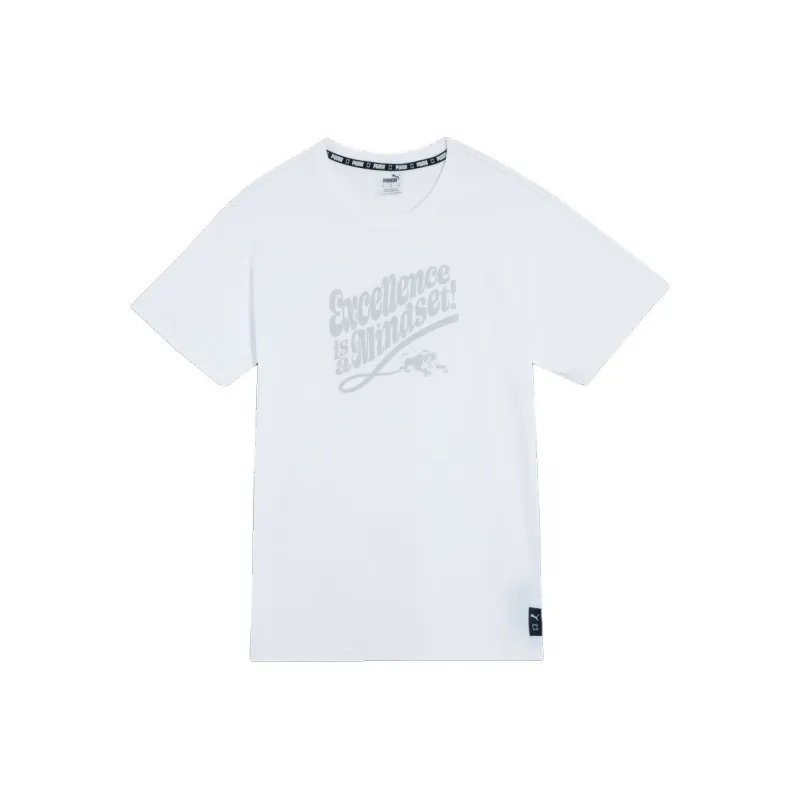 PUMA Basketball Collection T Shirt Men's PUMA White-0