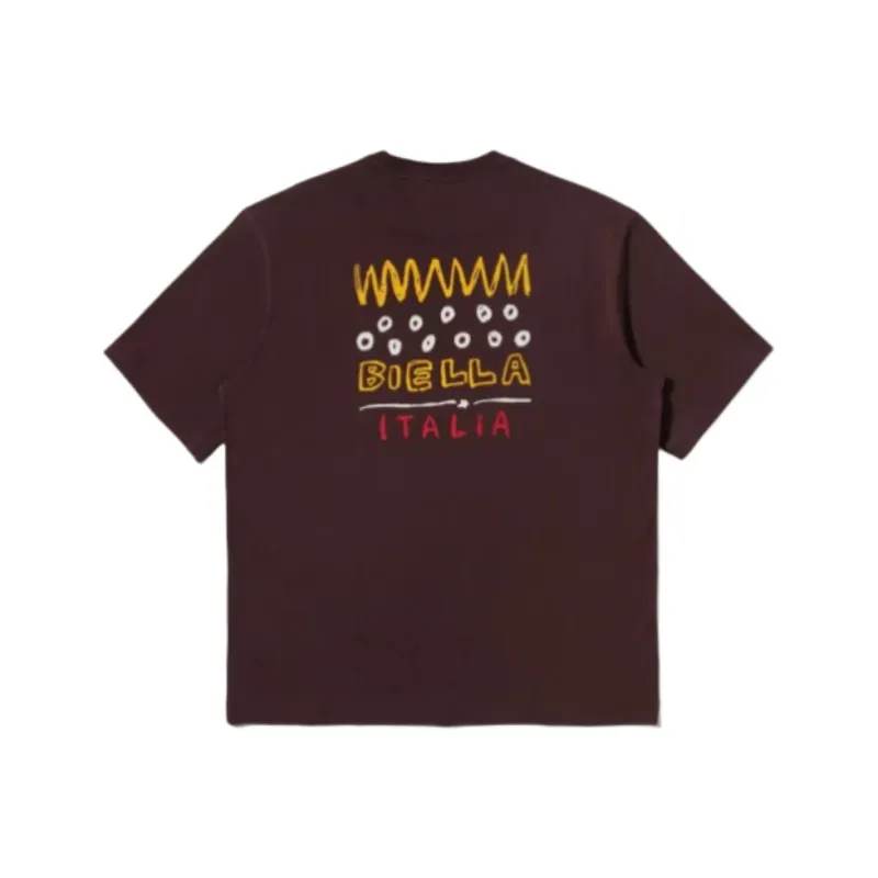 FILA T Shirts Unisex Burgundy-1