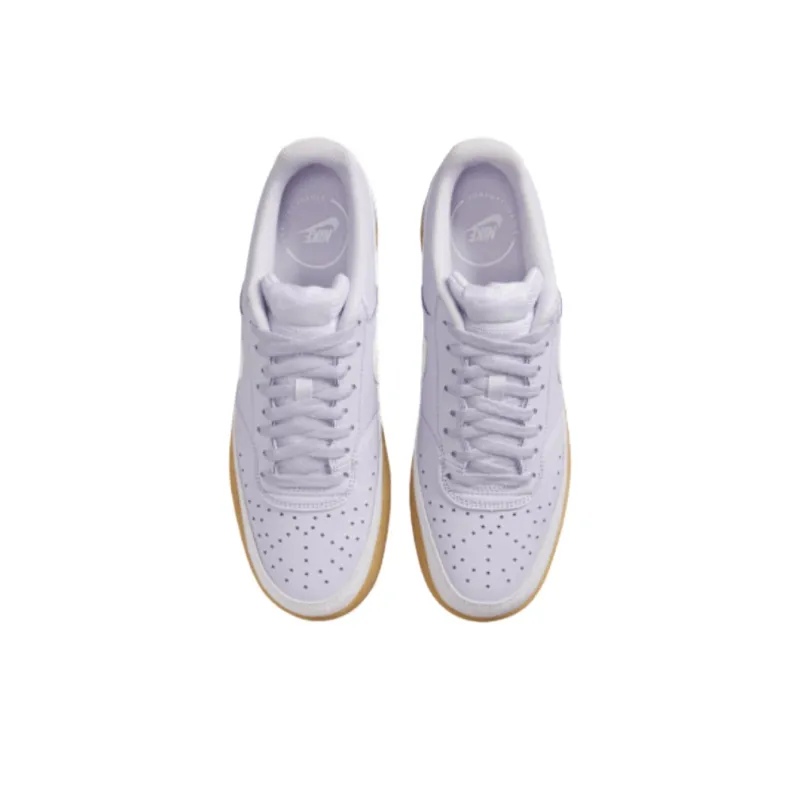 Nike Court Vision Low Top Skateboard Shoes Men's Purple-3