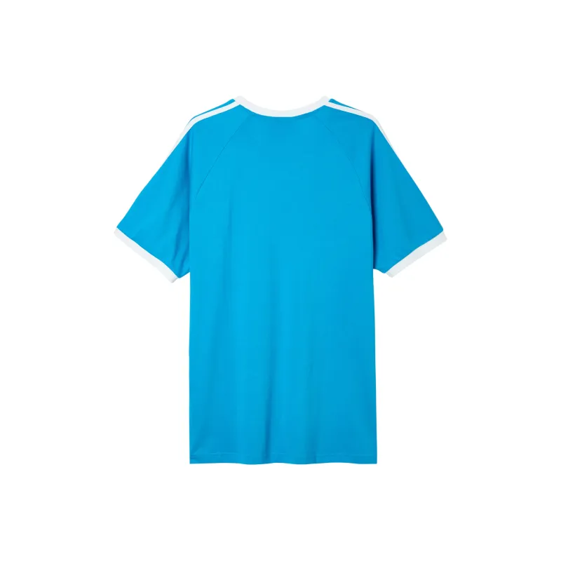 Adidas Originals 3 Stripes T Shirt Men's Blue-1