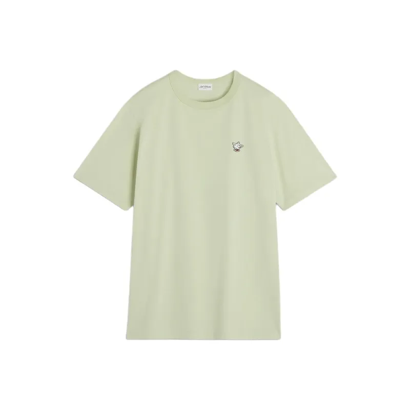 Maison Kitsune T Shirt Unisex Light Green-0