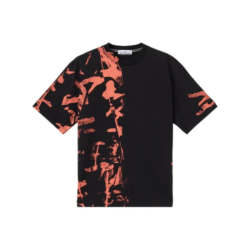 STONE ISLAND T Shirt Men's Black-0