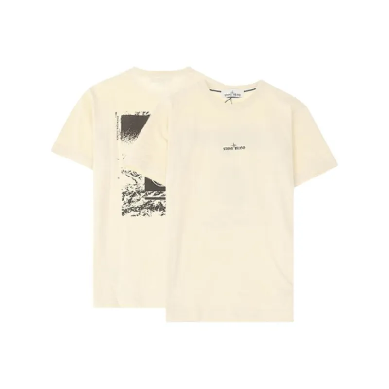 STONE ISLAND T Shirt Men's Yellow-2