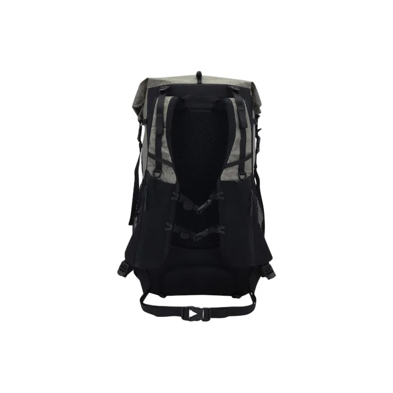 KOLON SPORT Nylon Outdoor Mountaineering Bag Backpack Unisex Black & Khaki-2