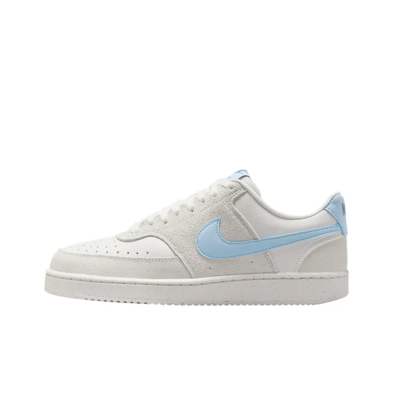 Nike Court Vision Low Top Skateboard Shoes Women's White-0