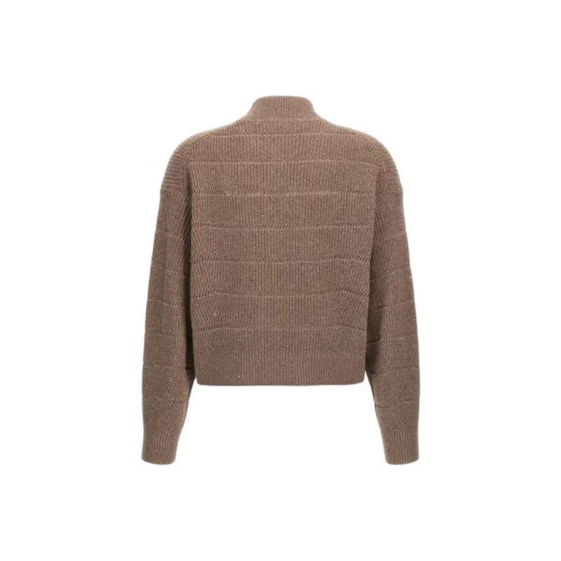 Brunello Cucinelli Sweater Women's Brown-1