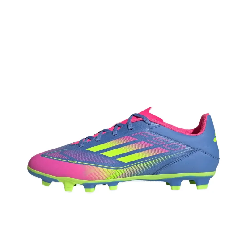 Adidas F50 Club FG/MG Blue Fusion Lucid Lemon Lucid Pink-0