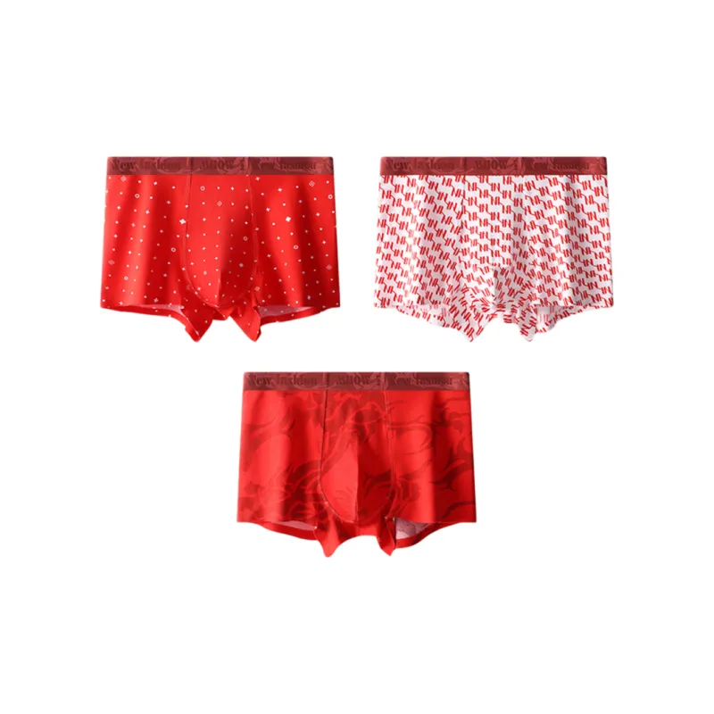 LUYOUYE Four Sided Underpants Men's 3 Pack-0