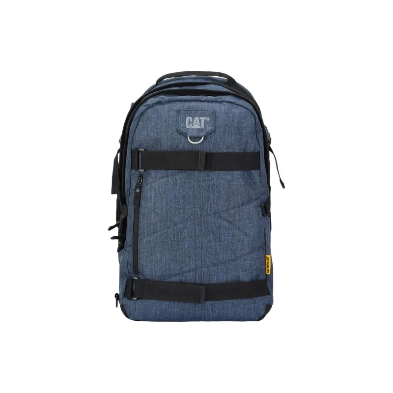 CAT Polyester Laptop Bag Backpack Regular Unisex Dark Blue-0
