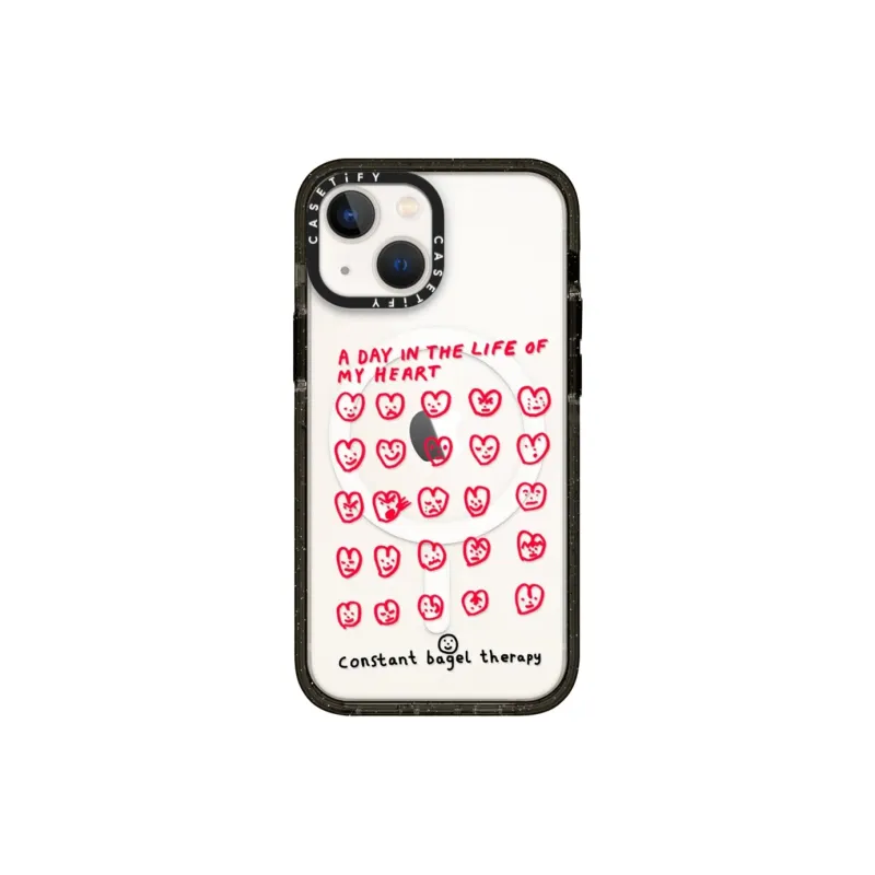 CASETIFY PC Material Impact Resistant, Full Surround Phone Cases Compatibility IPhone16/iPhone13Mini Cute Style-0