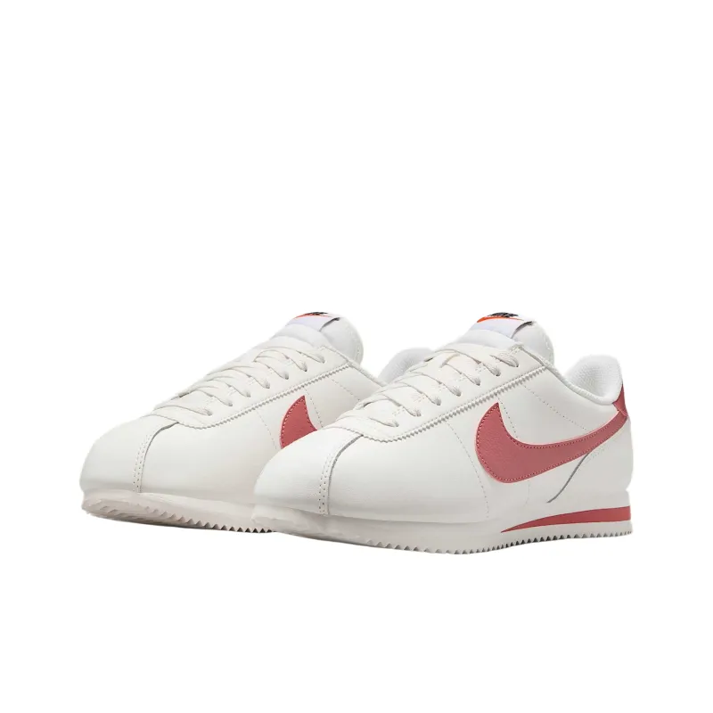 Nike Cortez Low Top Casual Shoes Women's Brown White-2