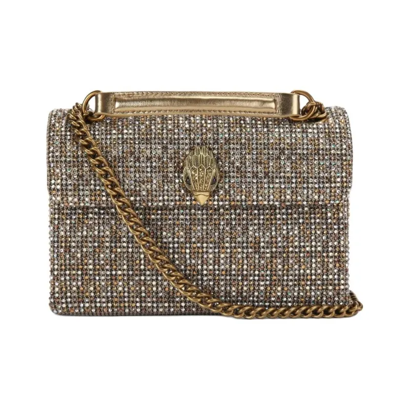 Kurt Geiger London Kensington Crystal Crossbody Bags Medium Size Unisex-0